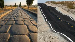 古代ローマの道路の秘密――それは今なお再現されていない